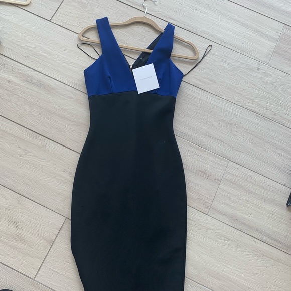 Victoria Beckham Dresses Victoria Beckham Color Block Fitted Dress